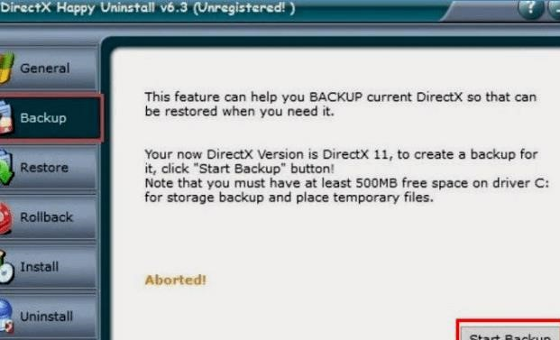 A DirectX eltávolítása: részletes utasítások 5 módon