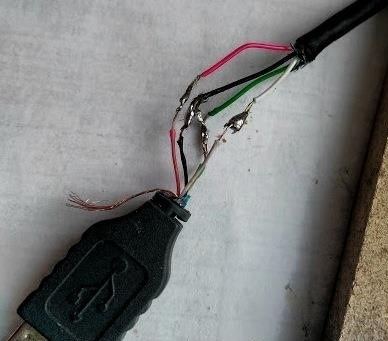 Hogyan készítsünk USB kábelt saját kezűleg