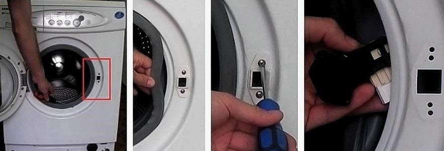 Hogyan lehet kinyitni a mosógép ajtaját, ha az zárva van?