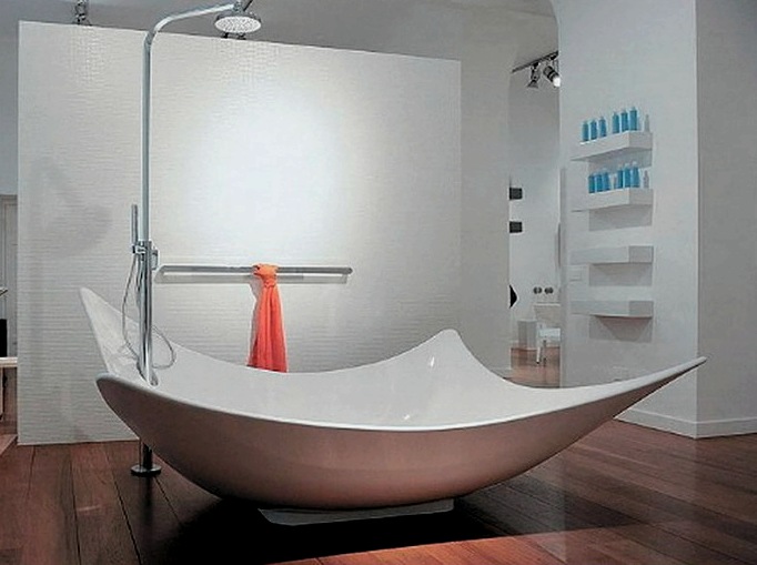 Aszimmetrikus fürdőkádak, a modellek áttekintése