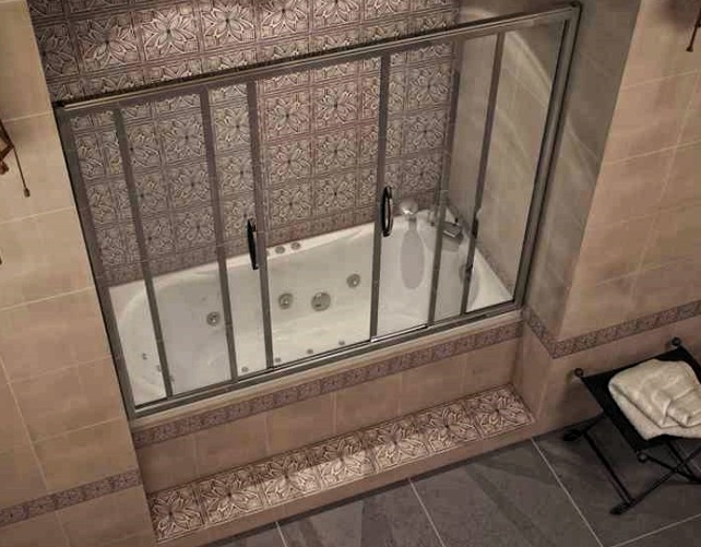 Üvegfüggönyök a fürdőszobához, típusok és ajánlások, telepítés