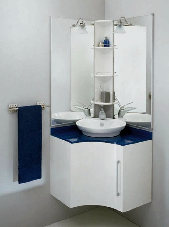Sarok fürdőszobabútor, modell áttekintés