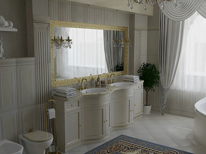 Klasszikus fürdőszobabútor