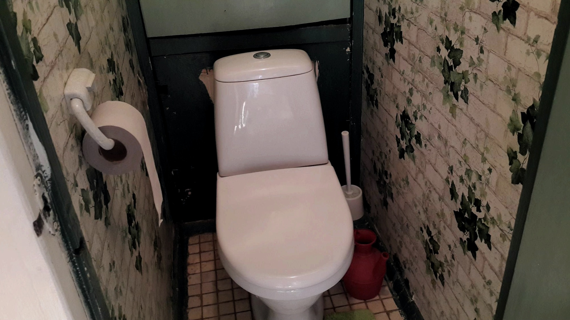 A tapéta kiválasztásának szabályai a WC -ben, mennyire praktikusak