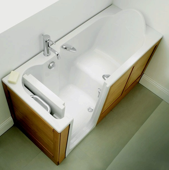 Ülőkád típusok kis fürdőszobákhoz, modell áttekintés
