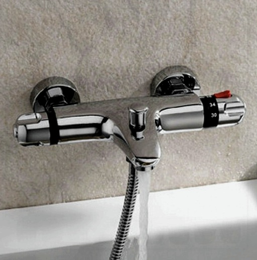 Fürdőszobai csaptelep termosztatikus zuhanyzóval