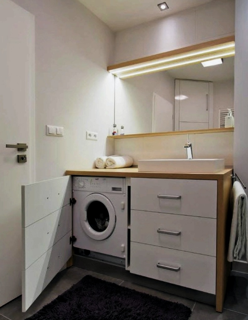 Ajánlások mosogatóval ellátott szekrény kiválasztásához a mosógéphez