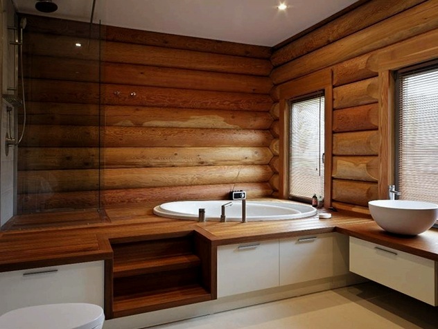 Hogyan készítsünk fürdőszobát egy faházban