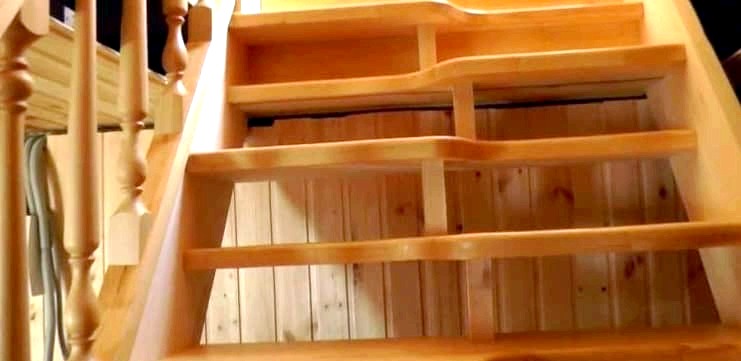 A lépcső libatépés - hogyan készítsük el a saját kezüket