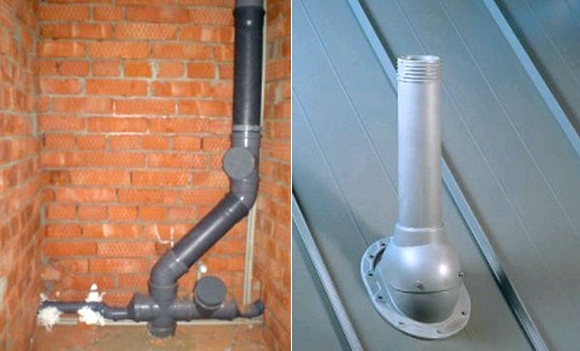 Vízvezeték-szellőztetés egy családi házban - berendezések, ábrák és előírások