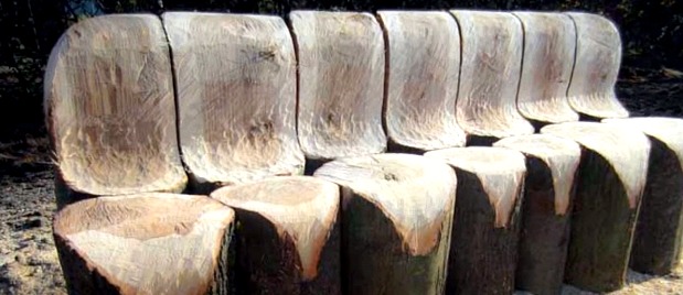 Kerti pad fából készült háttámlával saját kezűleg: rajzok, méretek