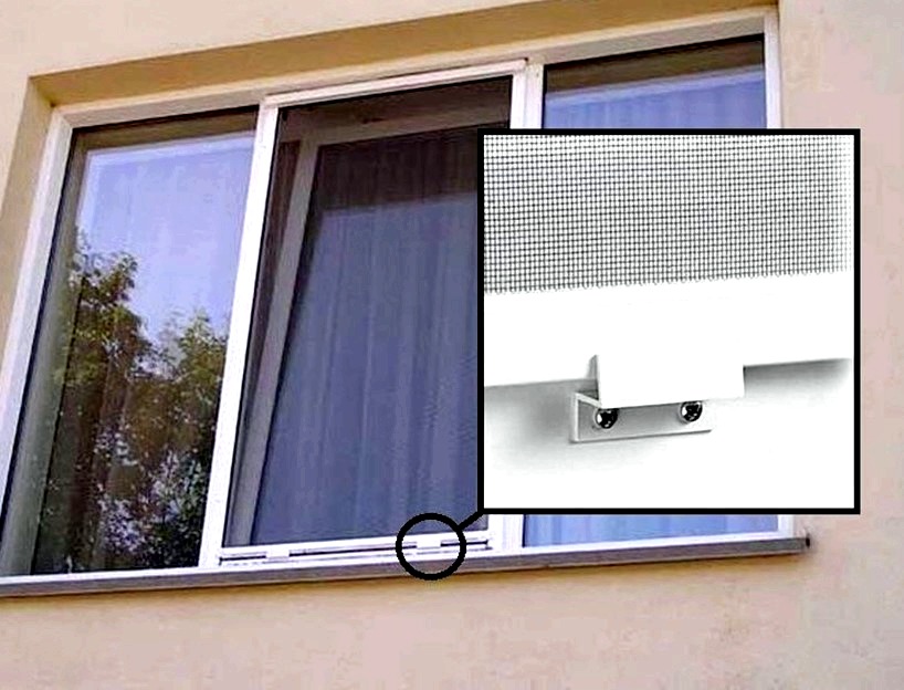 Hogyan kell egy szúnyoghálót egy műanyag ablakra felszerelni?