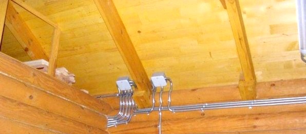 Hogyan készítsünk egy vezetékeket egy faházban
