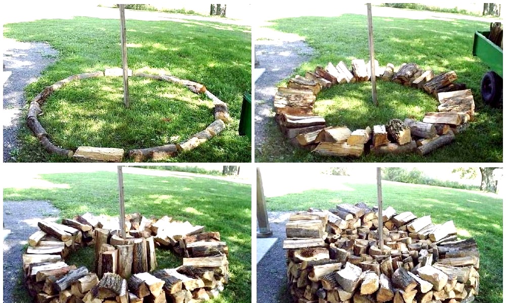 Hogyan készítsünk tűzifa gödröt saját kezűleg