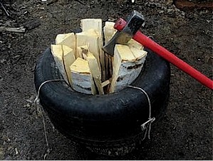 Faaprító: házi készítésű válogatás és gyártás, a tűzifa igénye és az üzemmód alapján