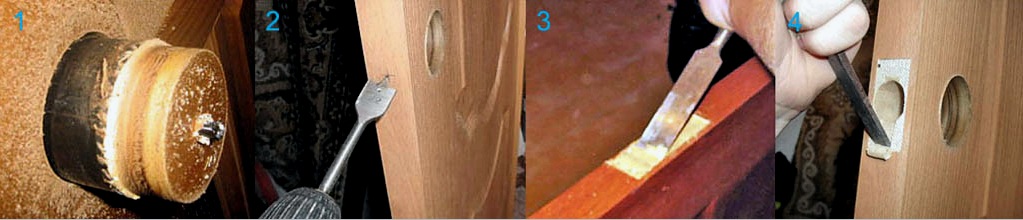Zár beillesztése a belső ajtóba: mechanizmusok és típusok, beépítési eljárás, szerszámok és árnyalatok