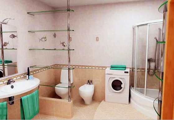 WC-vel kombinált kád javítása: szakaszok, árnyalatok, tervezés, anyagok