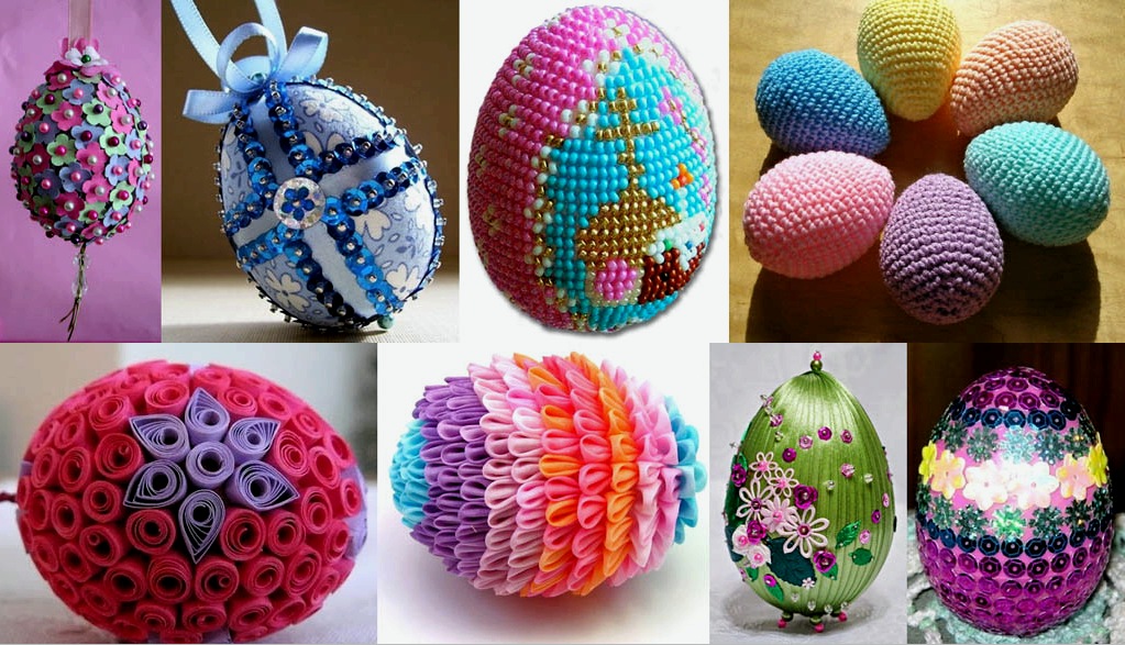 Húsvéti kézművesség: típusok és ötletek, tojás, kompozíciók, szimbólumok, gyártási technikák