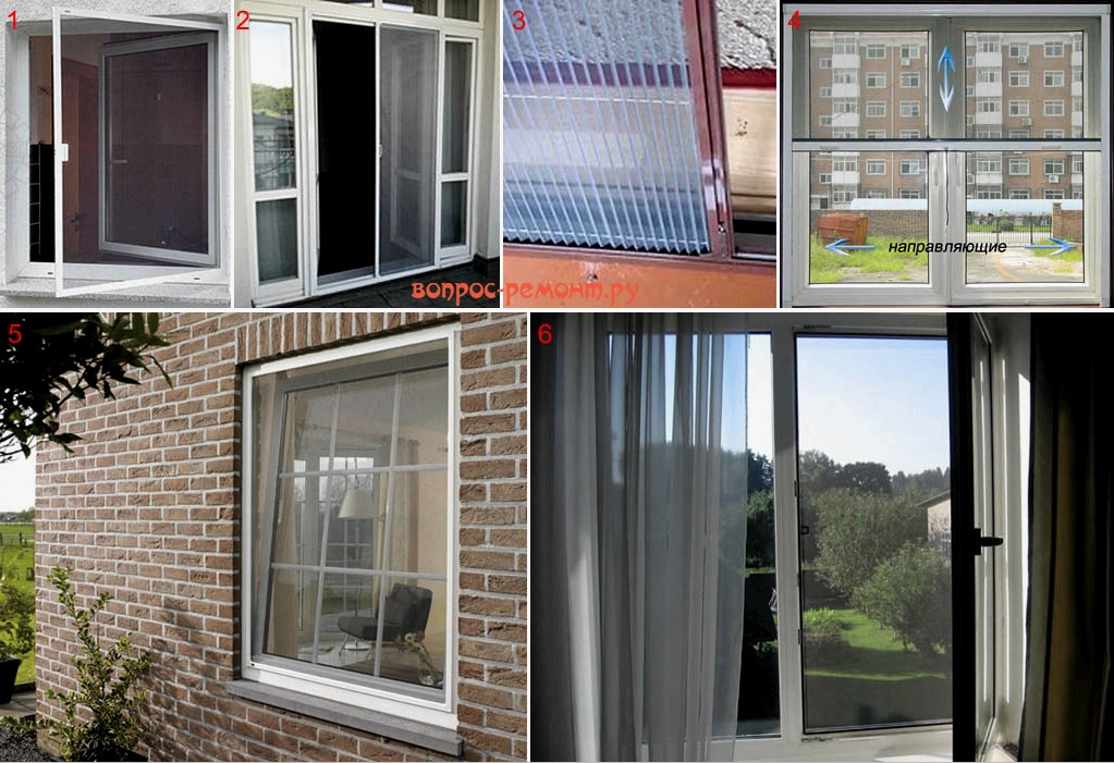 Szúnyogháló az ablakon - csináld magad telepítés és gyártás: különféle típusok és tokok