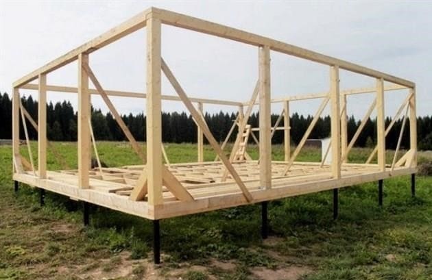 Válasszon a fából készült garázs építése közül: lekerekített rönk vagy deszka? Válogatott fotók
