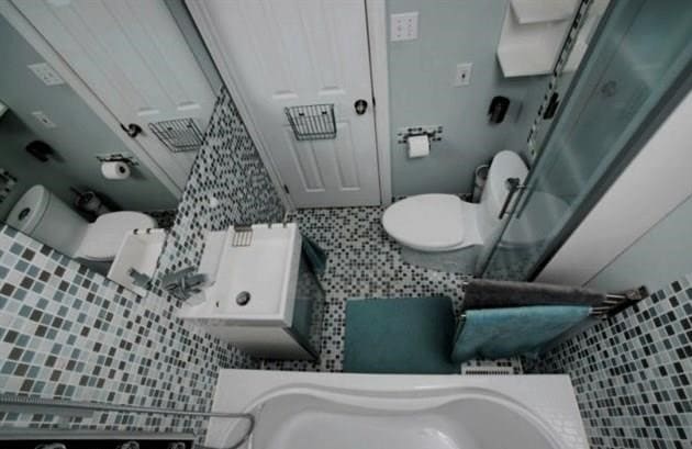 Fürdőszoba kialakítása 3 nm. m. - 115 fotó és videó arról, hogyan lehet stílusosan és eredeti módon díszíteni a fürdőszobát