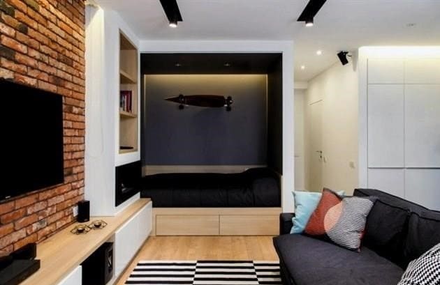 Ház 30 négyzetméter m. - a legjobb projektek és gyönyörű lehetőségek egy modern miniatűr házhoz (125 fotó)