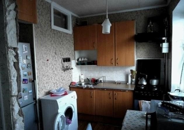Ablak a fürdőszoba és a konyha között Hruscsovban - eltávolítani vagy elhagyni?