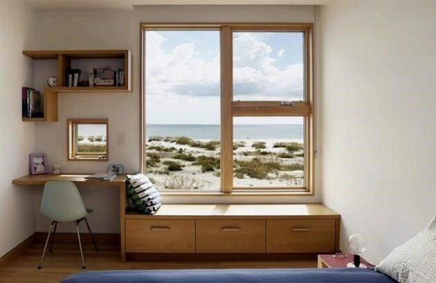 Mi a teendő, ha a nappali ajtaja szemben van az ablakkal: belsőépítészet