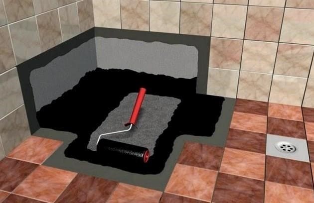 Vízszigetelés a fürdőszobában a csempe alatt, melyik anyagot válassza.