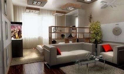 3 szobás apartman három hálószobával és nappalival: Ekaterina Andzhin és Olga Goman projektje