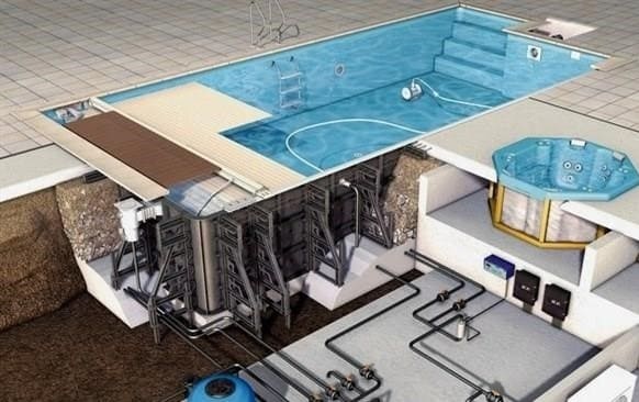 Stílusos, praktikus, modern: egy kétszintes fürdő projektje medencével, hálószobákkal és grillezési terasszal a moszkvai régióban
