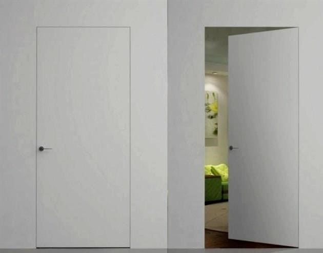 Rejtett ajtók készítése lakásban: 6 érdekes lehetőség
