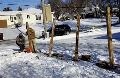 Kerítés telepítése télen: előny, amelyet nem szabad kihagyni