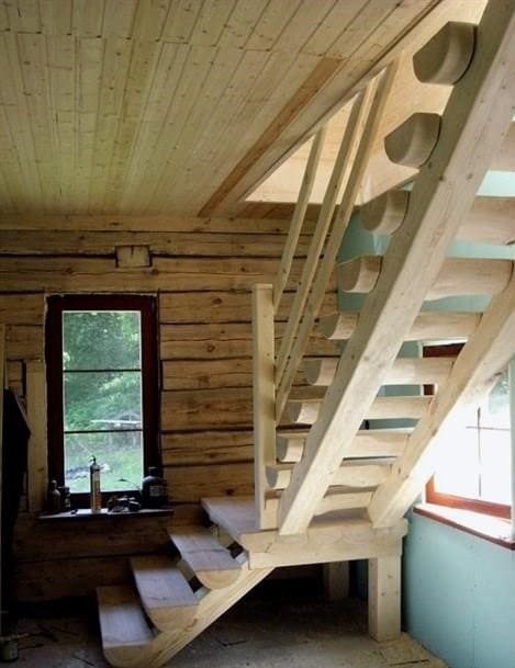 Fa lépcsők: szerkezeti elemek. Befejező munkák, védelem és telepítés