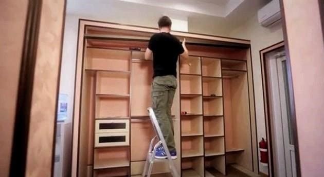A szekrény megfelelő kialakítása
