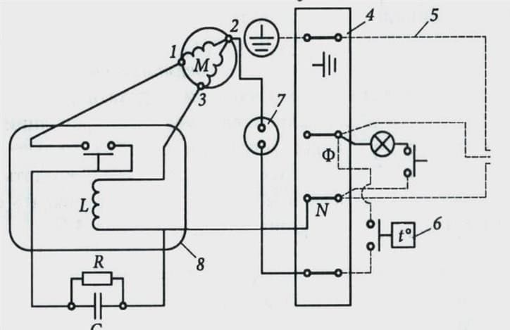 Hűtőszekrény relé - kapcsolási rajz és a működőképesség ellenőrzése