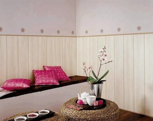 A laminátum használata a lakás belsejében és annak kombinációja egy gyermekszoba, folyosó, óvoda kialakításával: lehetőségek befejezésre és részleges dekorációra