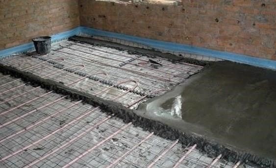 DIY ház javítás és javítás. Hogyan készítsünk vizes padlót?