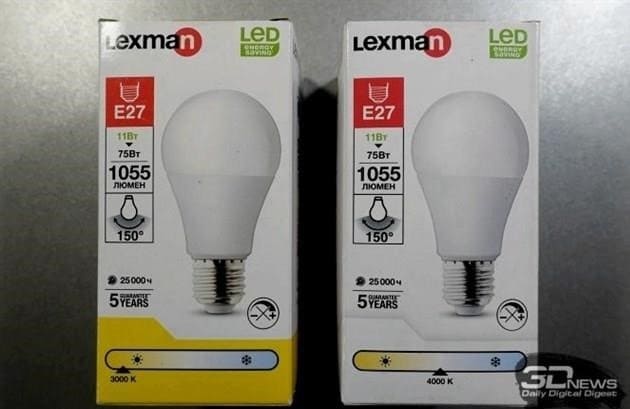 A Leroy Merlin 120 LED-es lámpájának tesztje: a legjobb kiválasztása