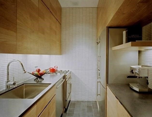 Konyhai kialakítás hűtőszekrénnyel - ötletek a helyes és racionális elhelyezéshez (97 fotó)