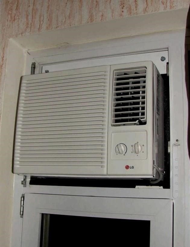 DIY ablak légkondicionáló felszerelése: szakaszok és jellemzők