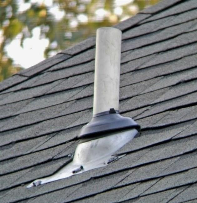 A kémény megfelelő áthaladása a tetőn: biztonsági és anyagigény