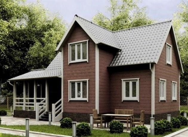 Skandináv házak. Finn, svéd, norvég projektek
