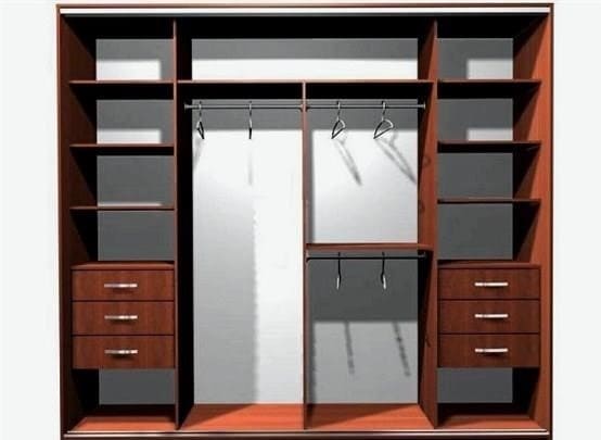 A beépített szekrények töltésének kiválasztása: tippek a belső polcok és akasztók elhelyezéséhez