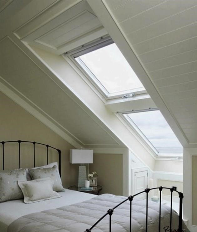 Tetőtér: 40+ fotó a legjobb ablaktervezési lehetőségek
