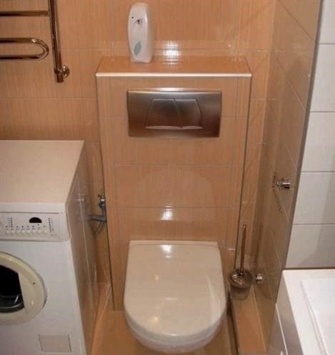 Doboz csövekhez a WC-ben: az anyagválasztás és a gyártási munka elvégzésének eljárása