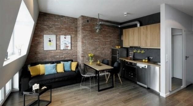 Kétszobás lakás kialakítása - fotók a modern projektekről