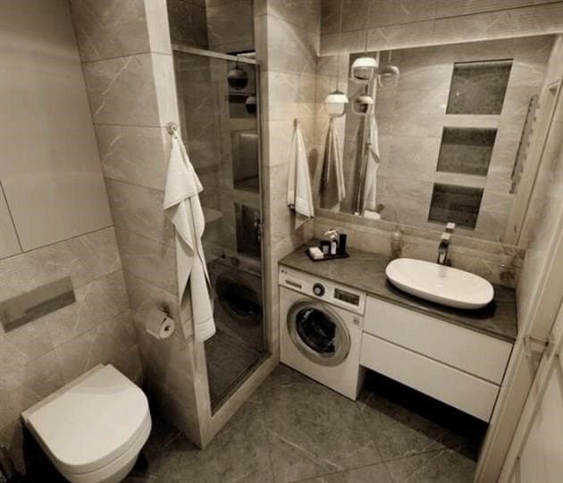 Fürdőszoba kialakítása 4 m² - 100 modern fotóötlet 2020-ból