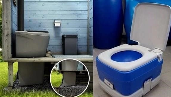 WC egy faházban saját kezűleg szellőzéssel és csatornázással + videó
