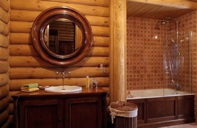 Fa a fürdőszobában: működési feltételek és megfelelő fafeldolgozás